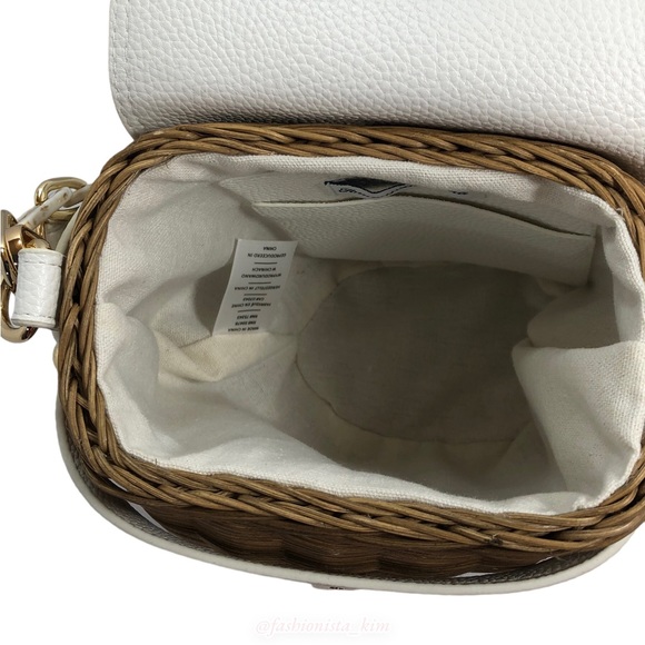 Tommy Bahama Bags Tommy Bahama Bag Rattan Wicker White Bag Poshmark